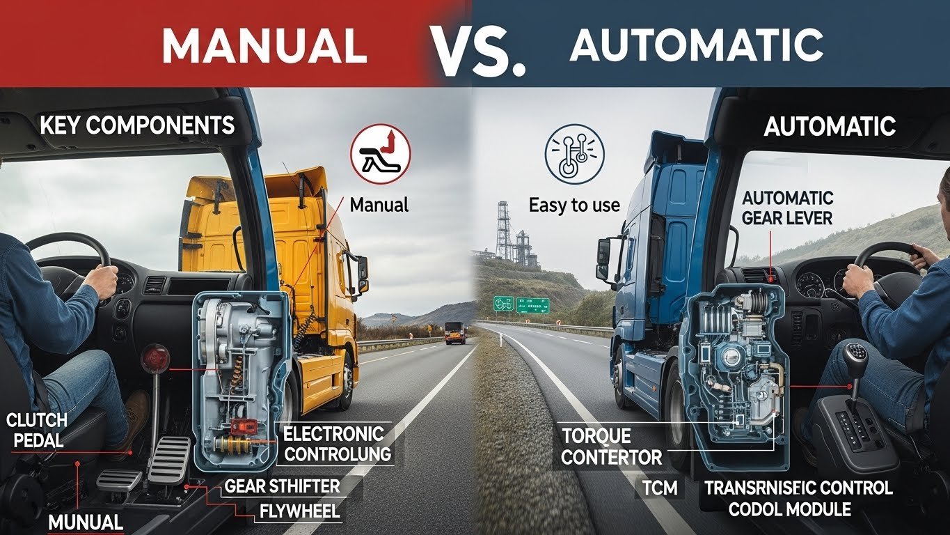 Are Semi Trucks Automatic? Manual vs Automatic Explained - Auto Rider
