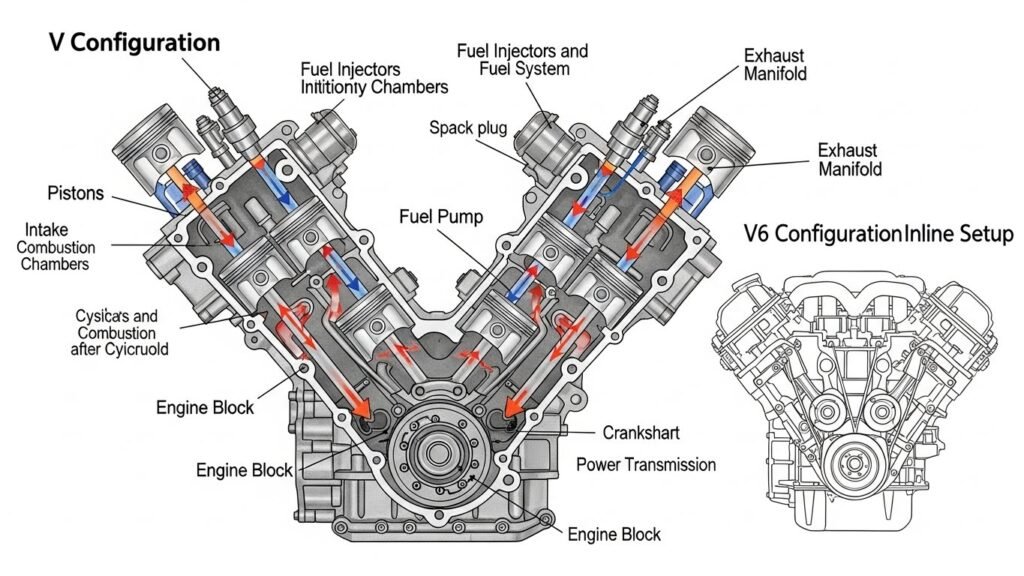 4‑Cylinder vs 6‑Cylinder Engine: A Comprehensive Comparison