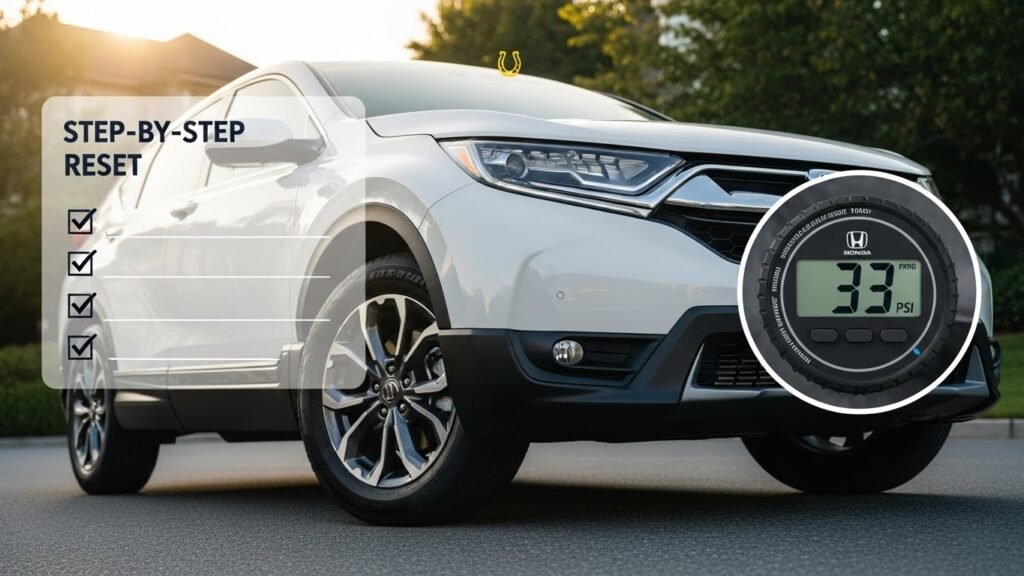 How to Reset Honda Tire Pressure Light A Step-by-Step Guide