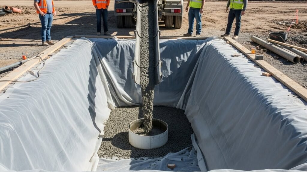 Post-Delivery: Cleanup and Excess Concrete