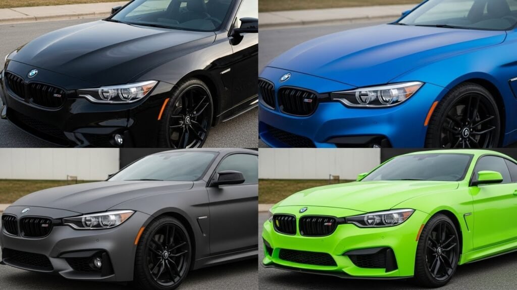 The Different Vinyl Wrap Finishes and Their Specific Durability