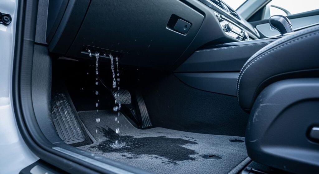 Air Conditioner Leaking Inside Car? Causes & Easy Fixes