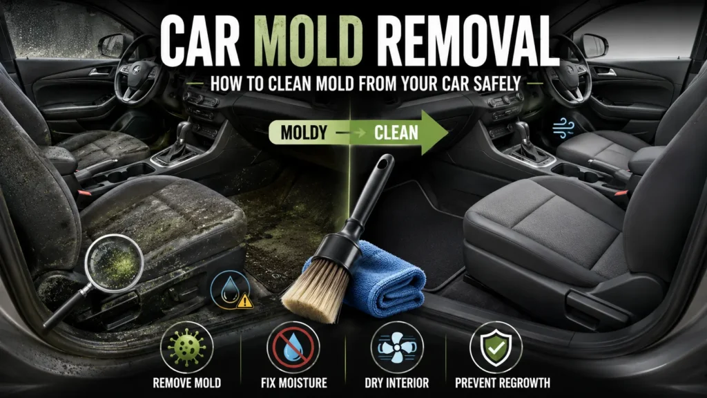 Car Mold Removal How to Remove Mold From Your Car