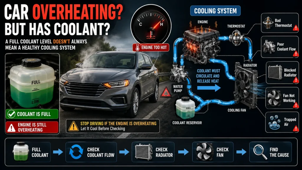 Car Overheating but Has Coolant 10 Possible Causes