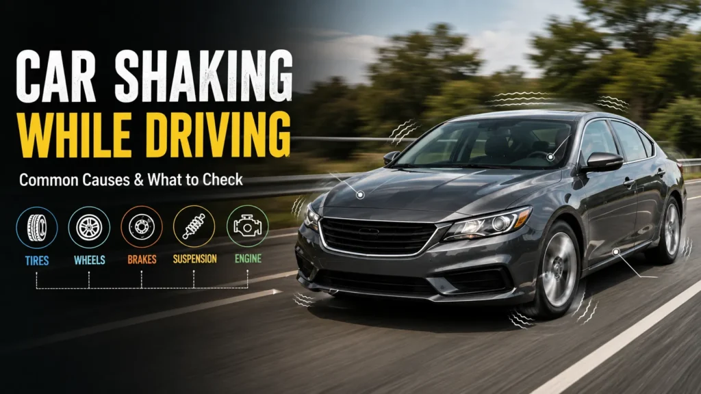 Car Shaking While Driving Causes and What to Check