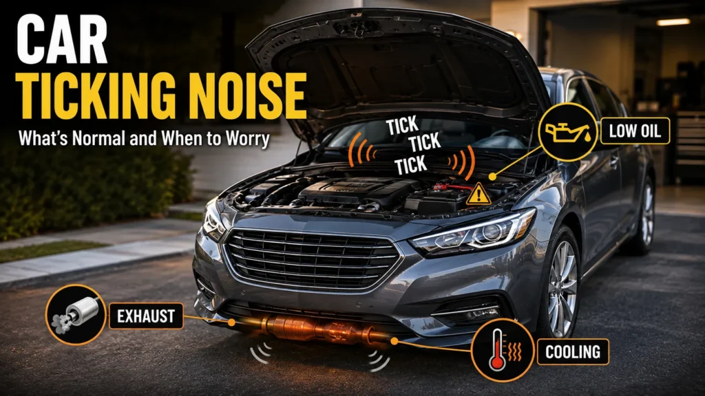Car Ticking Noise Causes and When to Worry