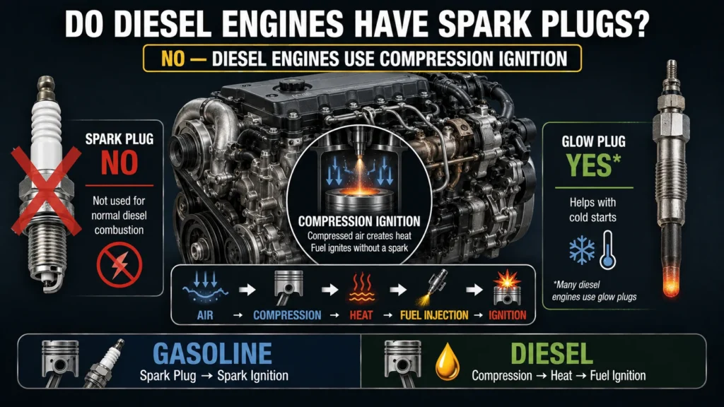 Do Diesel Engines Have Spark Plugs Heres the Answer
