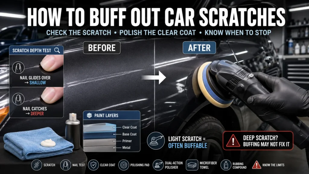 How to Buff Out Car Scratches Step-by-Step Guide