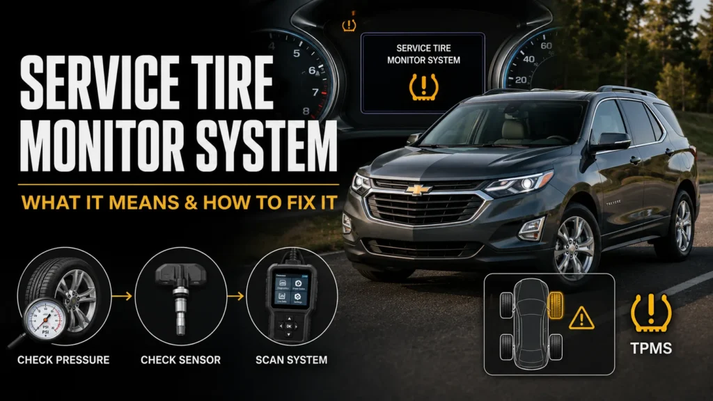 Service Tire Monitor System Meaning & Fixes