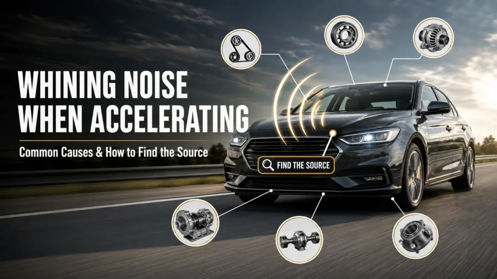 Whining Noise When Accelerating Causes & Fixes