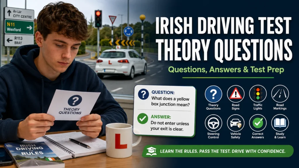Driving Test Theory Questions Irish Q&A Guide