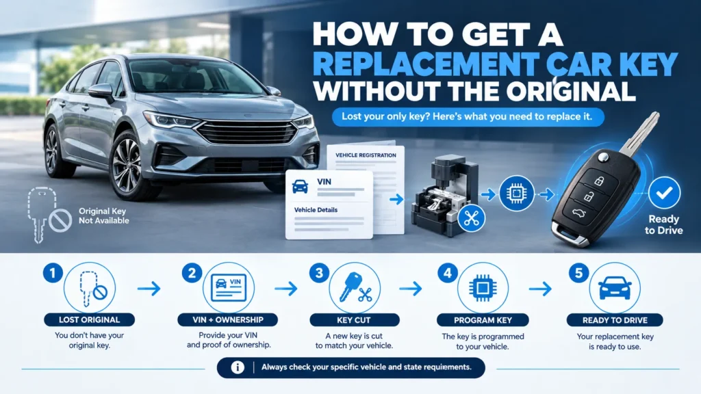 How to Get a Replacement Car Key Without the Original
